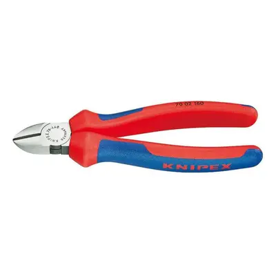 Boční štípací kleště 125 mm KNIPEX 70 02 125 - leštěná hlava, vícesložkové návleky 70 02 125