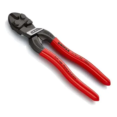 Kompaktní kleště na čepy CoBolt S 160 mm Knipex 71 01 160 - leštěná hlava, plastové návleky 71 0