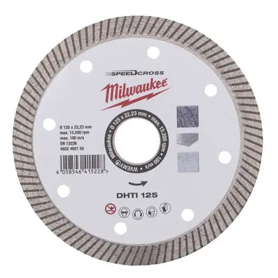 Diamantový rozbrusovací kotúč Milwaukee DHTI 125 mm - celoobvodový 4932492155