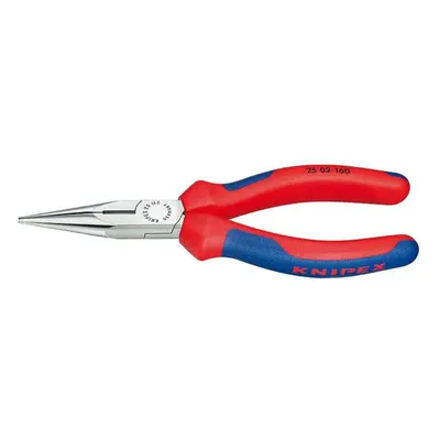 Půlkulaté kleště s břity pro radiotechniku 160 mm KNIPEX 25 02 160 - leštěná hlava, vícesložkové