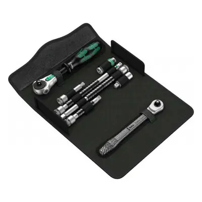 Wera 135949 Ráčnová sada 1/4" Kraftform Kompakt Zyklop MS1 Metal/Speed (Sada 8 dílů) 05135949001