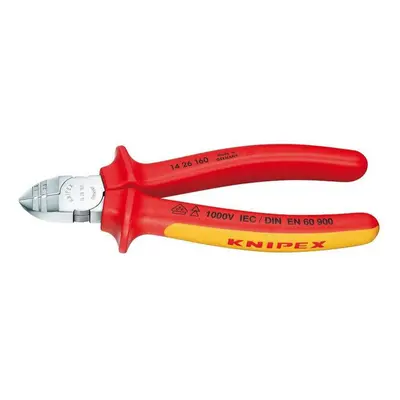 Odizolovací boční štípací kleště 160 mm VDE KNIPEX 14 26 160 - chromováno, vícesložkové návleky 