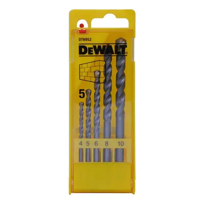 5 dílná sada vrtáků do zdiva DeWALT DT6952 DT6952