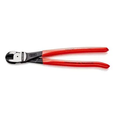 Štípací kleště se středovými břity 250 mm KNIPEX 74 91 250 - leštěná hlava, plastové návleky 74 