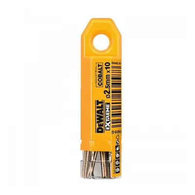 Vrták do kovu HSS-E COBALT 2,5×57mm (10ks) DeWALT DT4919 DT4919