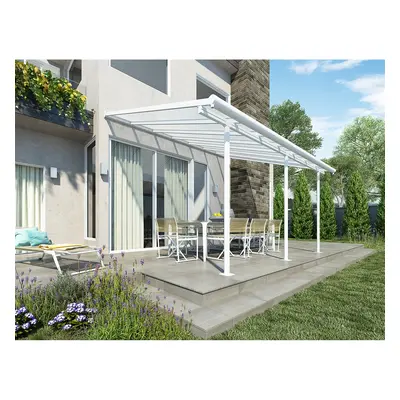 PALRAM Sierra 4200 bílá 3 x 4,25 - hliníková (montovaná) pergola 702640