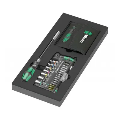 Wera 150150 Šroubovací bity Kraftform Kompakt a Tool-Check PLUS v pěnové vložce typ 9750, Set 1 