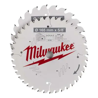 Řezné SK kotouče na dřevo 165 x 5/8" (24 Z + 40 Z) Milwaukee 4932479837 (2 ks) 4932479837