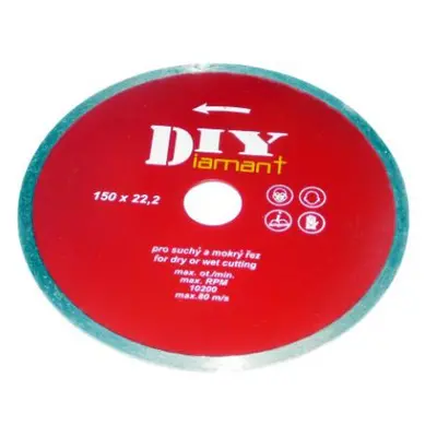 DIYC 125 - Diamantový kotouč celoobvodový 60125100