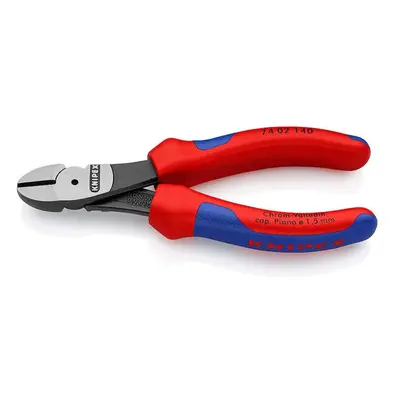 Silové boční štípací kleště 140 mm KNIPEX 74 02 140 - leštěná hlava, vícesložkové návleky 74 02 