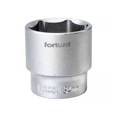 Fortum Hlavice nástrčná, 1/2", 34mm, L 44mm, 61CrV5 4700434