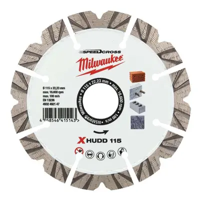 Diamantový rozbrušovací kotouč Milwaukee XHUDD 115 mm 4932492147