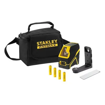 Křížový laser STANLEY FATMAX, alkaické baterie, zelený paprsek FMHT77586-1