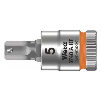 Wera 003335 Zástrčná bitová hlavice Zyklop 1/4" 6hran 5 mm typ 8740 A HF s přidržovací funkcí 05