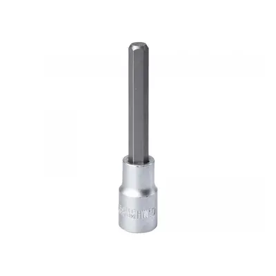 Fortum Hlavice zástrčná prodloužený imbus, 1/2", HX 10, L 100mm, CrV/S2 4700630