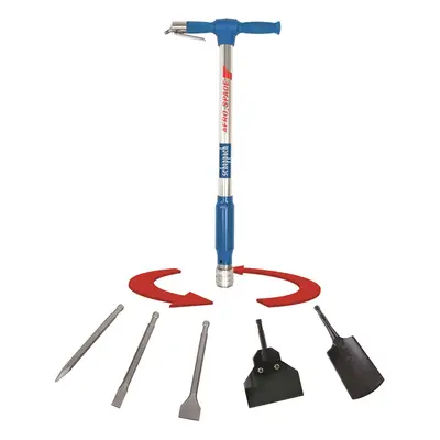 Pneumatický multifunkční nástroj 5 v 1 AERO 2 SPADE Scheppach 5909601900