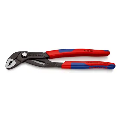 Kleště na trubky Cobra 250 mm. KNIPEX 87 02 250 - DIN ISO 8976 - leštěná hlava, vícesložkové náv