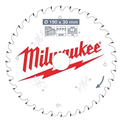 Řezný kotouč 190 mm Milwaukee CSB P W 190 x 30 x 1.6 x 36ATB 4932471301