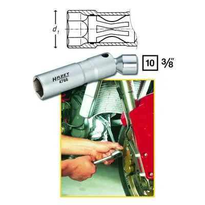 Nástrčná hlavice na zapalovací svíčky 16 mm HAZET 4766 8910000004766