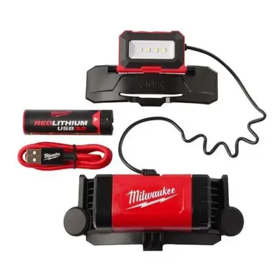 Aku čelová lampa 600 lm a USB nabíjením Milwaukee L4 BOLTHL-301 (3,0 Ah) 4933479902