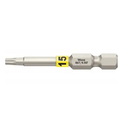 Wera 060507 Šroubovací bit 1/4" TX 15 867/4 Torx HF s přidržovací funkcí 05060507001