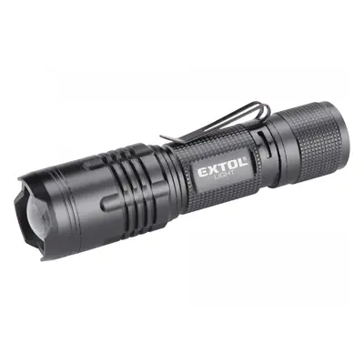 EXTOL LIGHT Svítilna 400lm, zoom, USB nabíjení, CREE XTE 5W 43143