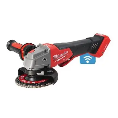 Aku úhlová bruska 125mm Milwaukee M18 FUEL™ ONE-KEY™ s kolébkovým spínačem M18 ONEFSAG125XPDB-0X