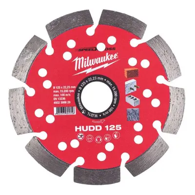 Diamantový rozbrušovací kotouč Milwaukee HUDD 125 MM SPEEDCROSS™ 4932399820