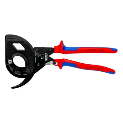 Kabelové nůžky 320 mm Knipex 95 32 320 - ráčnové s rohatkou 95 32 320