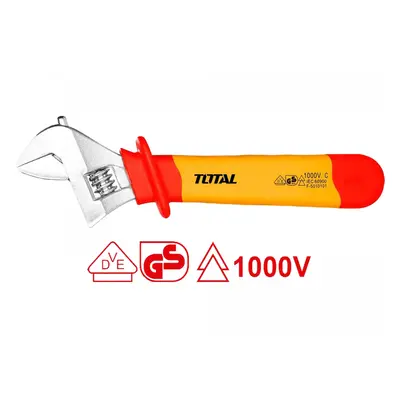 TOTAL Elektrikářský klíč nastavitelný, 250 mm, industrial THIADW101