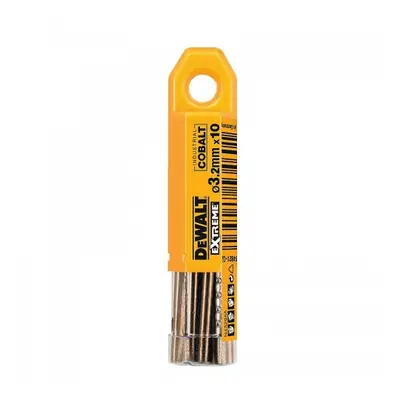 Vrták do kovu HSS-E COBALT 3,5×70mm (10ks) DeWALT DT4923 DT4923