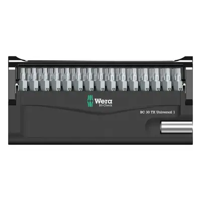 Wera 057900 Šroubovací bity 1/4" Bit-Check 30 TX Universal 1 SB (Sada 30 dílů) 05057900001