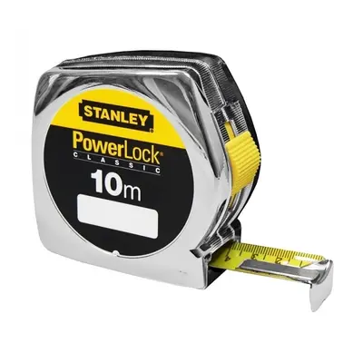 Svinovací metr Powerlock 10m x 25mm s plastovým ABS pouzdrem Stanley 0-33-442