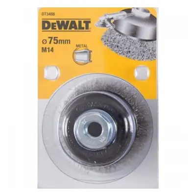 Drátěný kartáč talířový vlnité dráty délka 23mm průměr 75mm pro úhlové brusky DeWALT DT3488 DT34