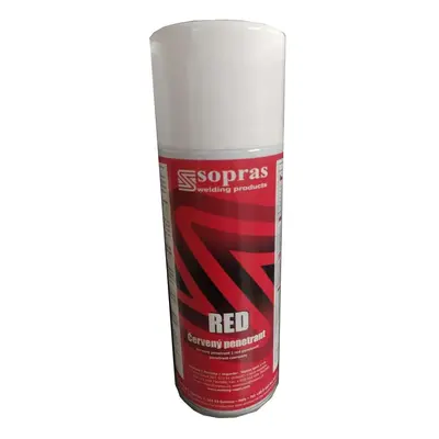 Sopras RED červený penetrant 400ml ASB35-01