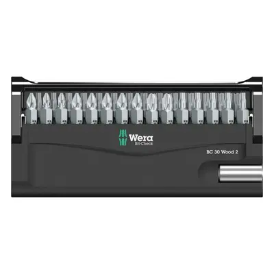 Wera 057438 Šroubovací bity 1/4" Bit-Check 30 Wood 2 SB (Sada 30 dílů) 05057438001