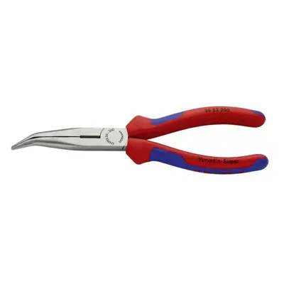 Půlkulaté kleště s břity (zobákovité) 200 mm KNIPEX 26 22 200 - leštěná hlava, vícesložkové návl