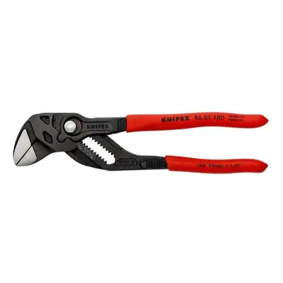 Klešťový klíč 180 mm, Knipex 86 01 180 - leštěná hlava, plastové návleky 86 01 180