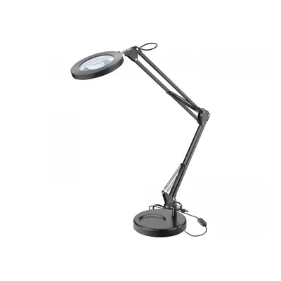 EXTOL LIGHT Lampa stolní s lupou, USB napájení, 1300lm, 3 barvy světla, 5x zvětšení 43160