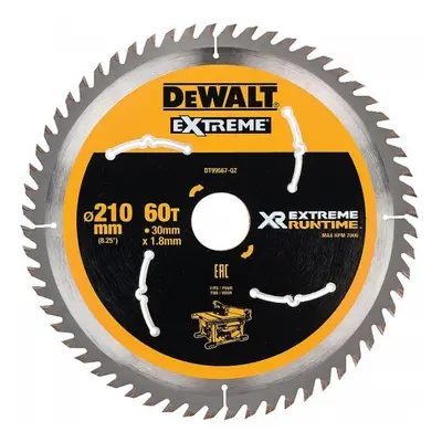 Pilový kotouč 210x30mm 60z DeWALT FLEXVOLT DT99567 DT99567