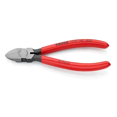 Boční štípací kleště na plasty 140 mm KNIPEX 72 01 140 - leštěná hlava, plastové návleky 72 01 1