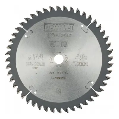 Pilový kotouč 184x16mm 48z TCG -5° DeWALT DT4092 DT4092