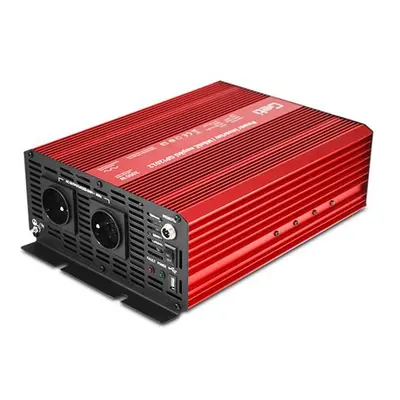 Měnič napětí GETI GPI 2012 12V/230V 2000W USB 04230590