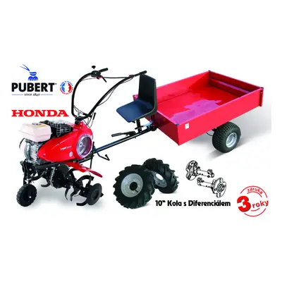 Kultivátor PUBERT QUATRO JUNIOR 60H + vozík VARES IT 500 - SET 7 68PUBSET_7