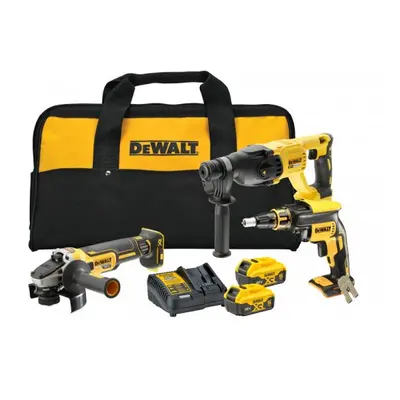 Aku bezuhlíková kombo sada nářadí 18V 2x5,0 Ah XR DeWALT DCK304P2 DCK304P2