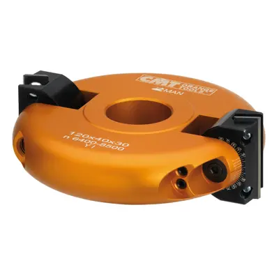 CMT Orange Tools CMT Úhlová stavitelná fréza MAN - D120x40 d30 Z2 ALU C69401830