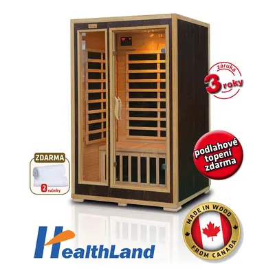 HEALTHLAND Infrasauna Economical 2022 Carbon 64200LPLYC