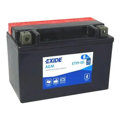 Baterie motocyklová 12V/8Ah EXIDE ETX9-BS 04250749