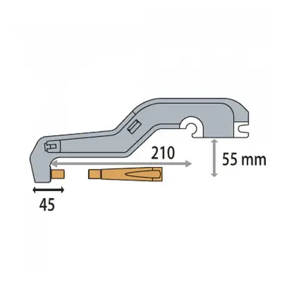 Náhradní rameno k bodovacím kleštím VAS GYS typ C2 048461