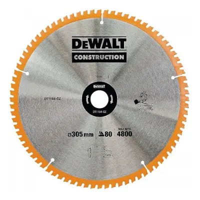 Pilový kotouč 305x30mm 80z ATB -5° DeWALT DT1184 DT1184